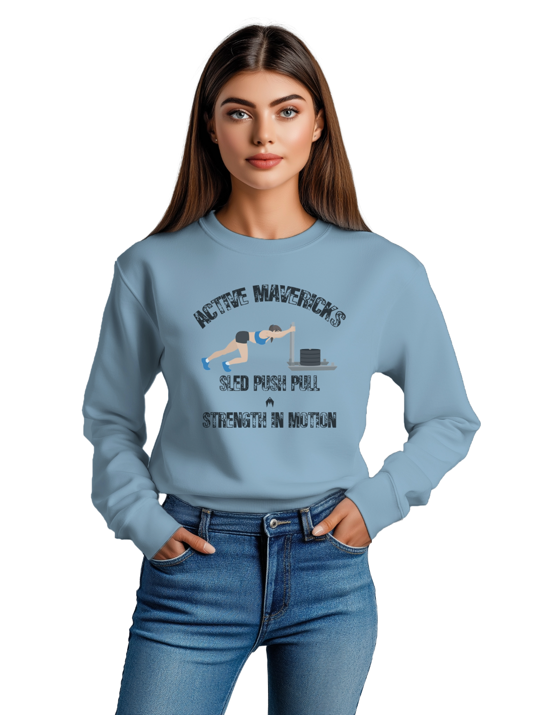 Women's SLED PUSH PULL Sweatshirt
