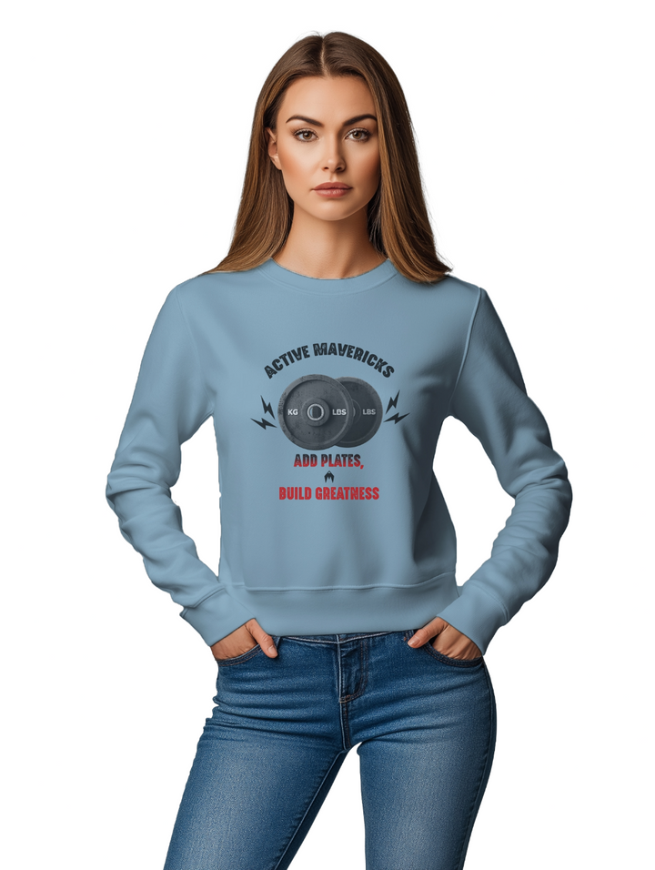 Women's WEIGHT PLATES Sweatshirt