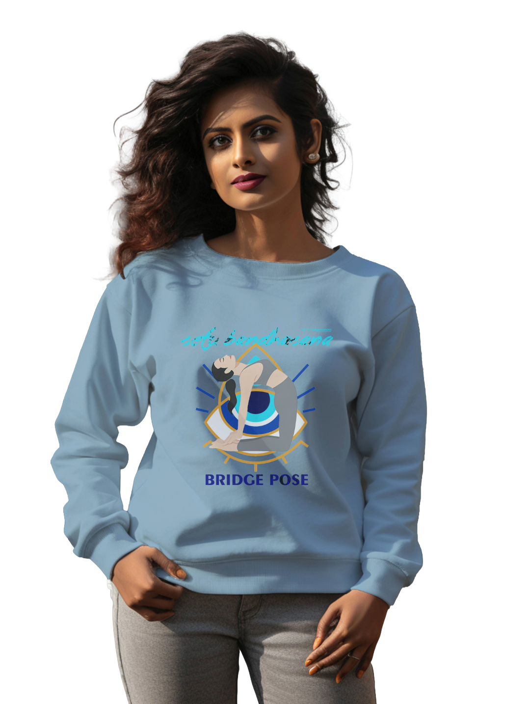 Women's SETU BANDHASANA Sweatshirt
