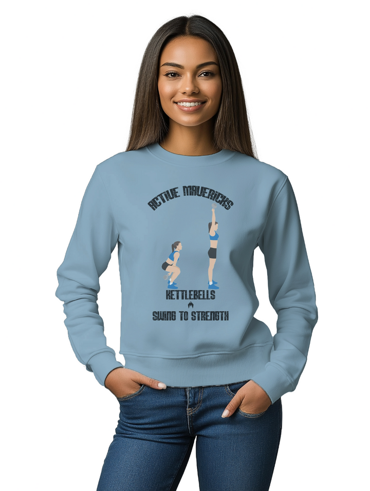 Women's KETTLEBELL SWING baby Sweatshirt