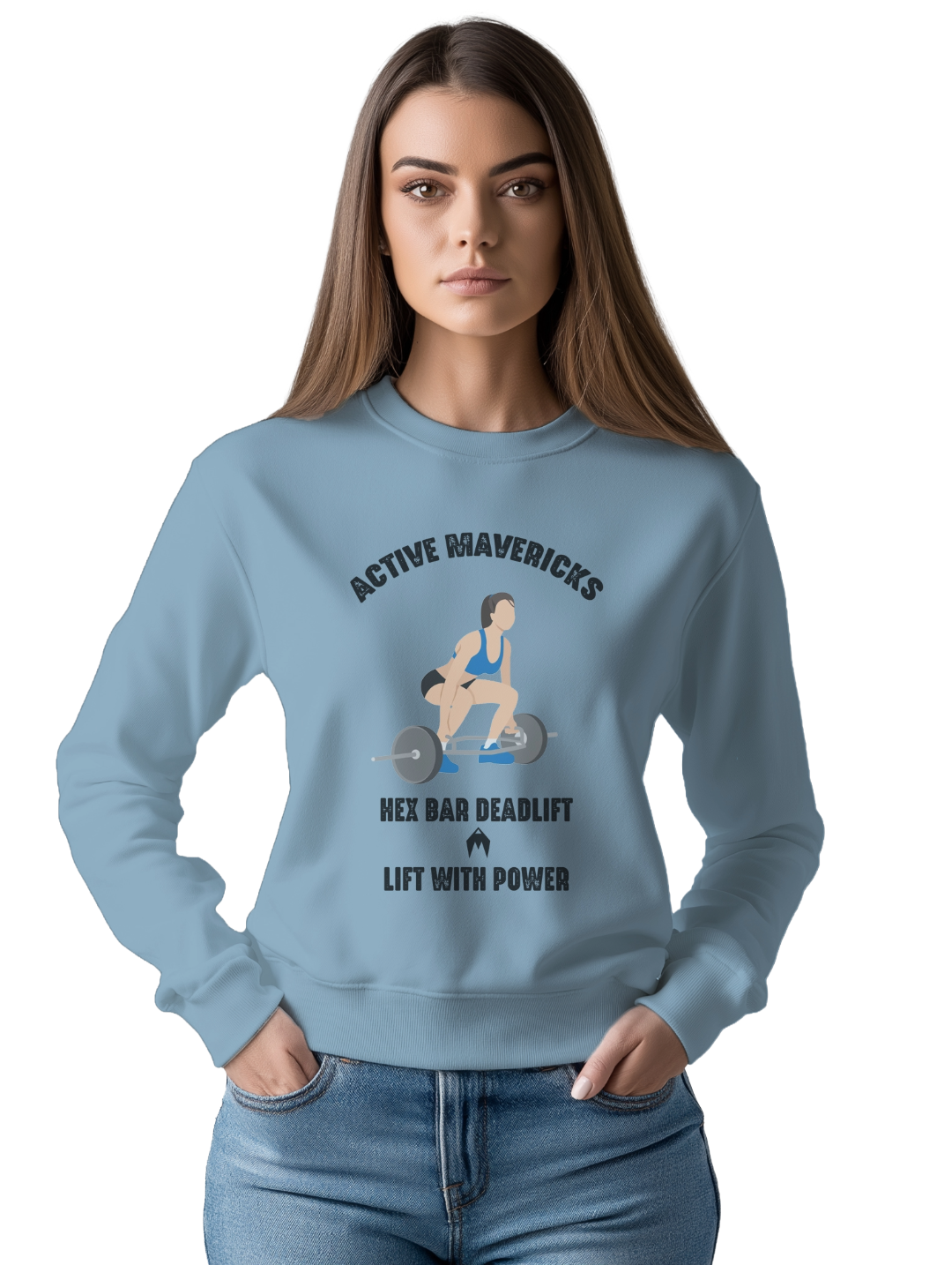 Women's HEX BAR DEADLIFT Sweatshirt
