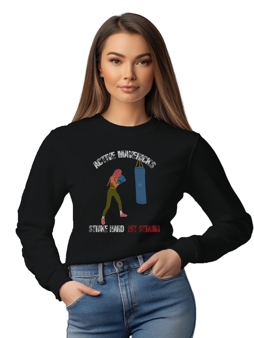 Women's PUNCHING BAG Sweatshirt