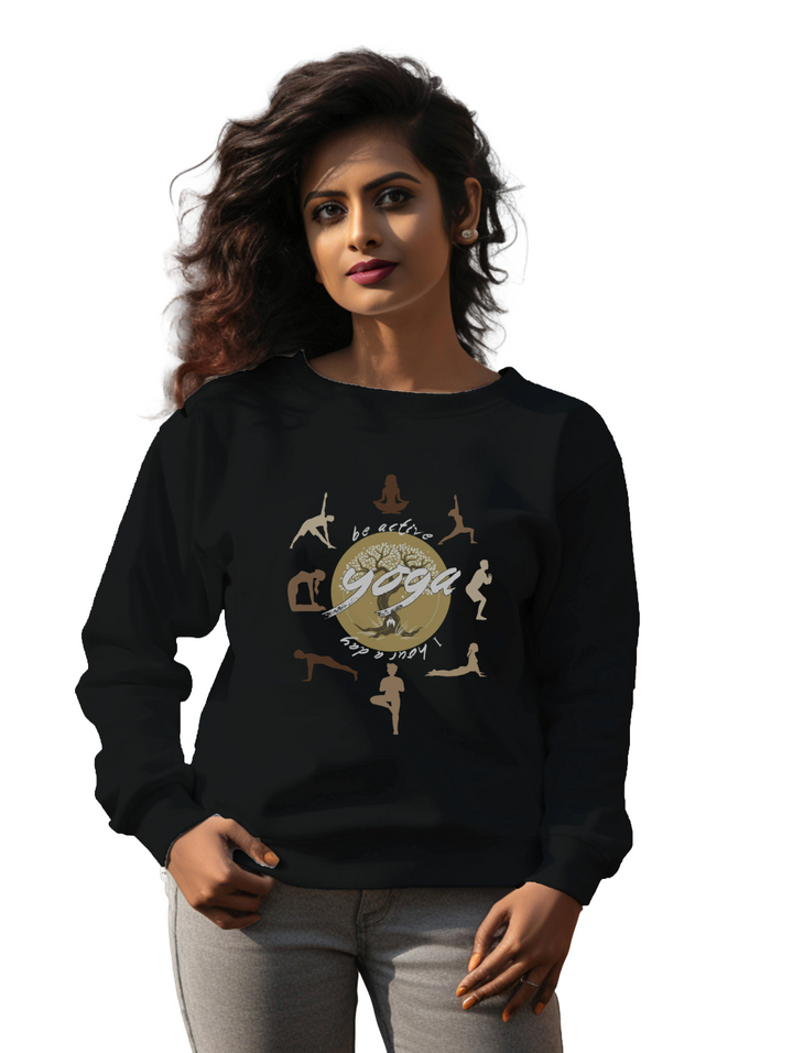 Women's ALL YOGA POSE  Sweatshirt