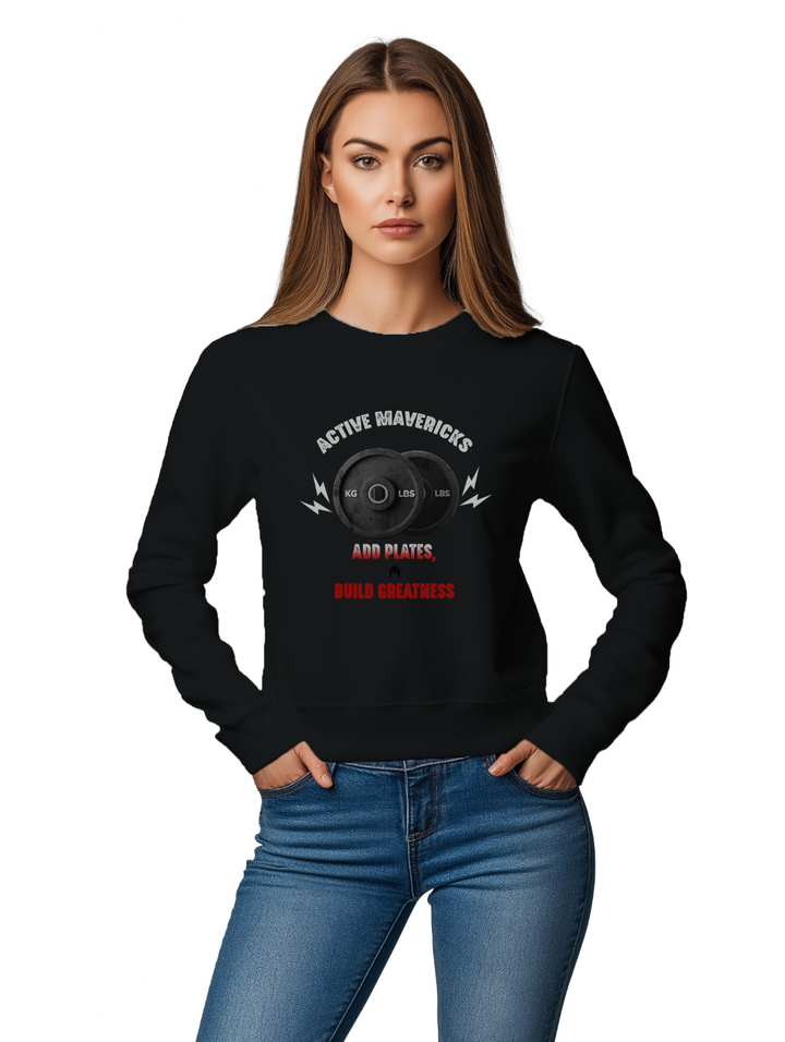 Women's WEIGHT PLATES Sweatshirt