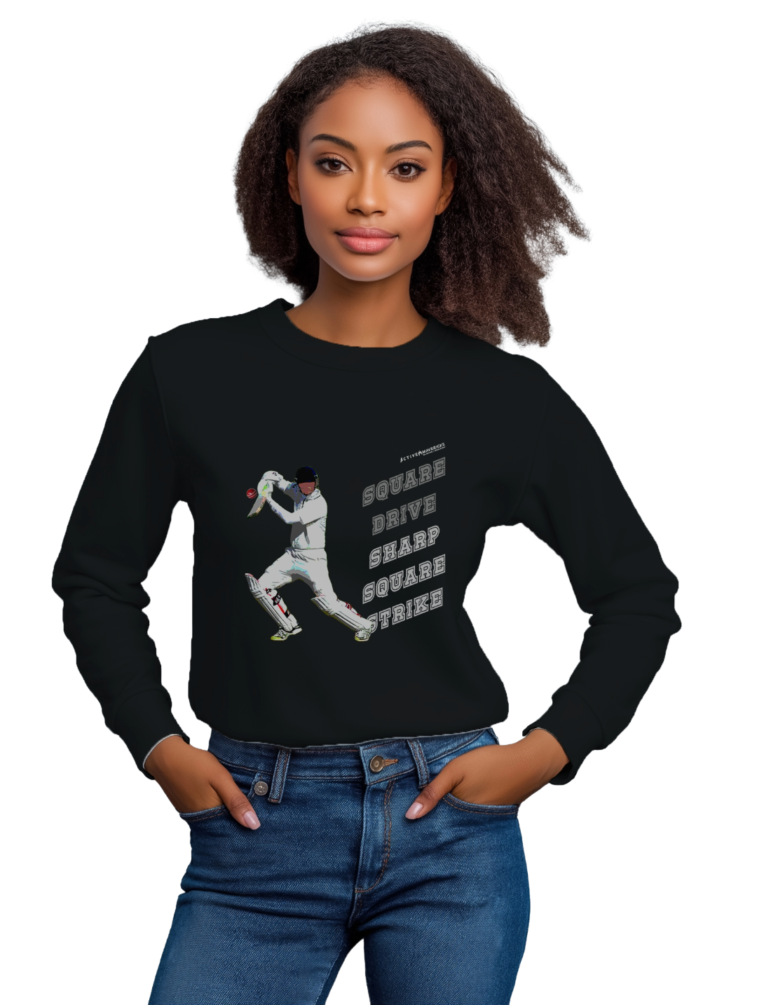 Women's  SQUARE DRIVE Sweatshirt