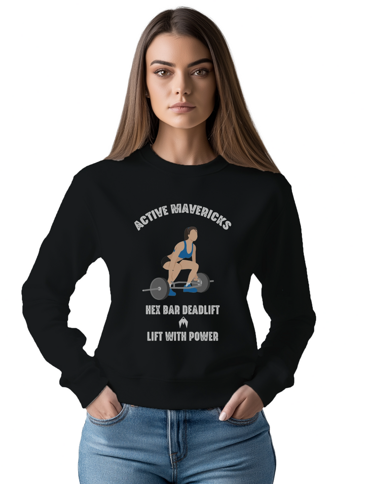 Women's HEX BAR DEADLIFT Sweatshirt