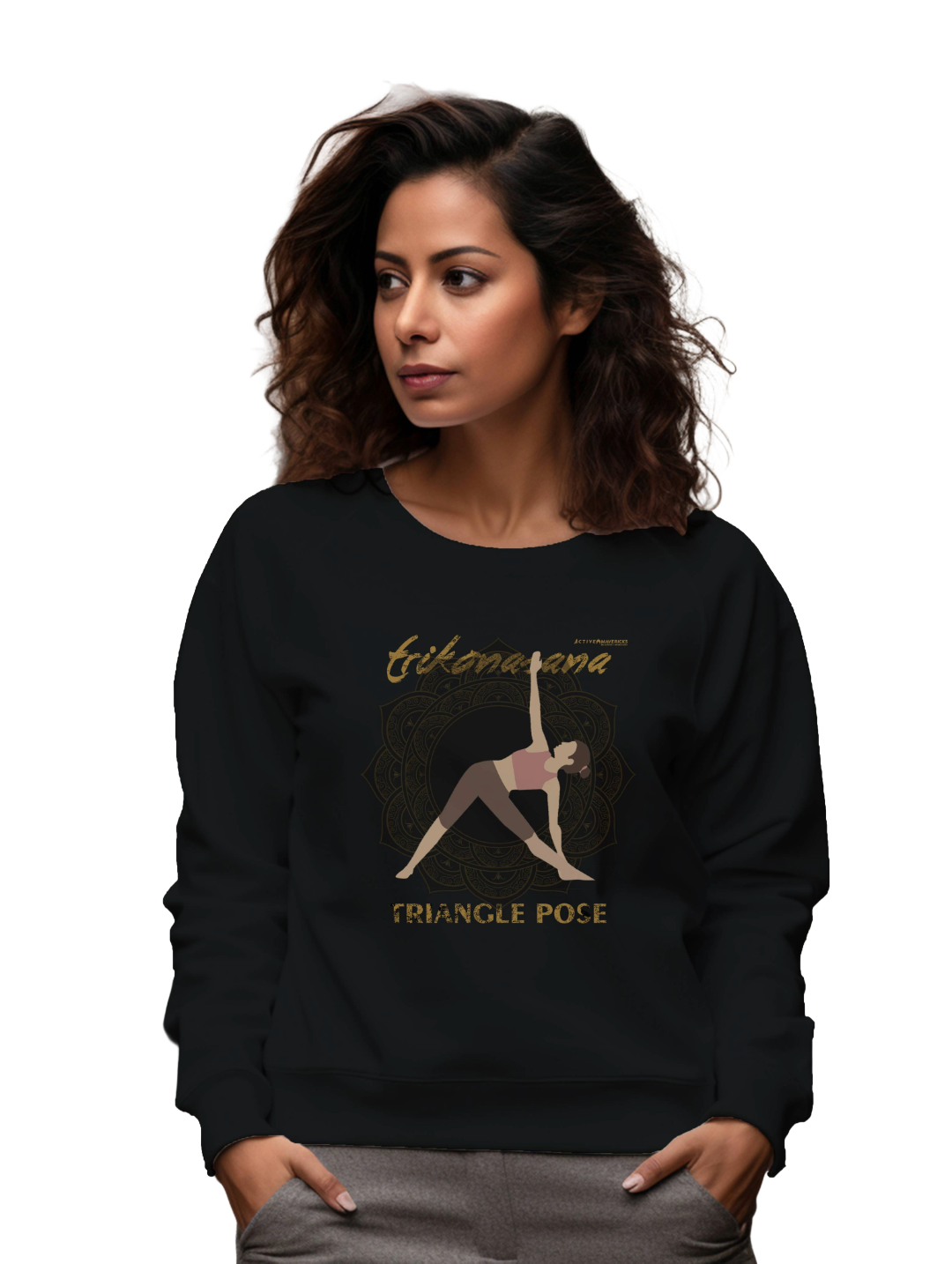 Women's TRIKONASANA  Sweatshirt