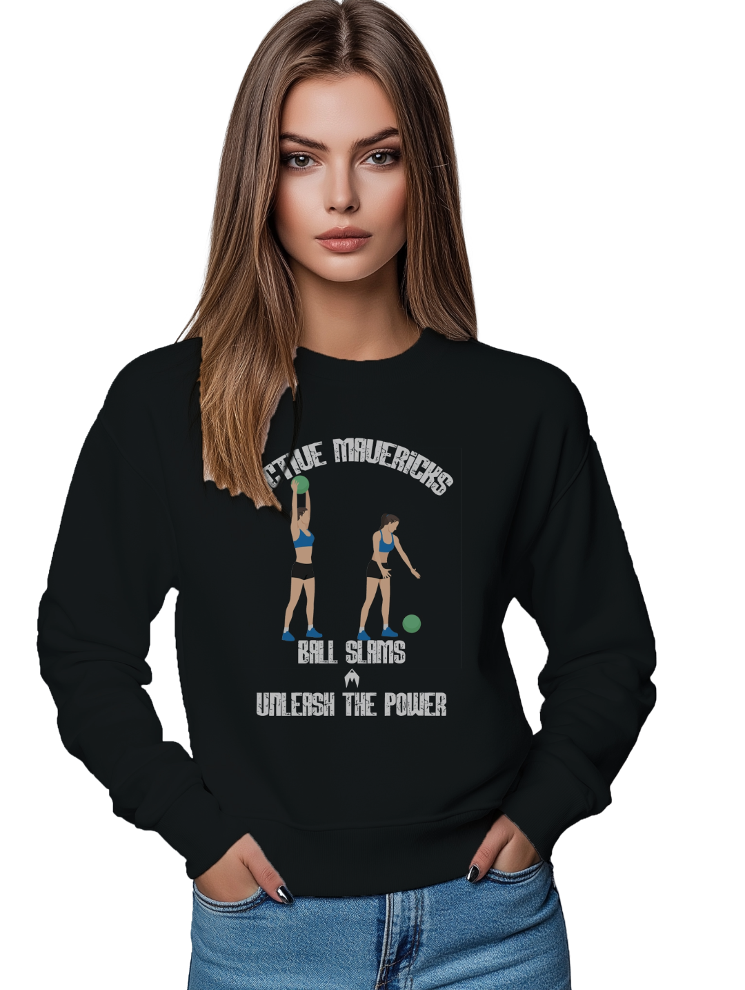 Women's BALL SLAM Sweatshirt