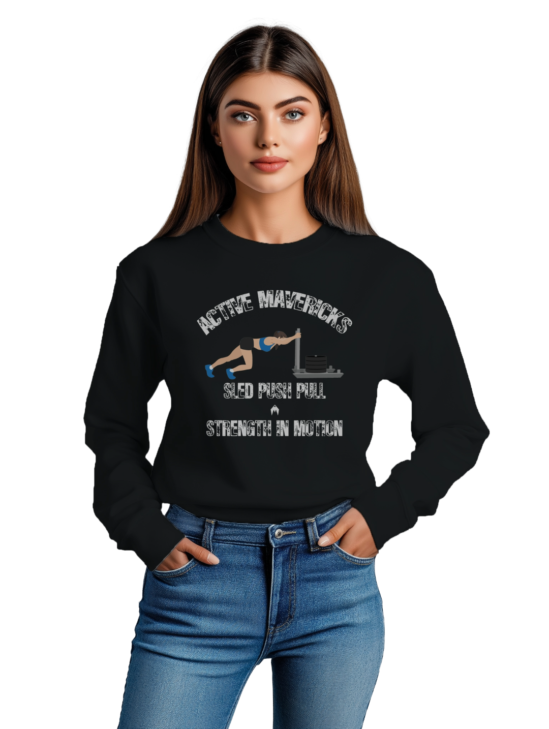 Women's SLED PUSH PULL Sweatshirt