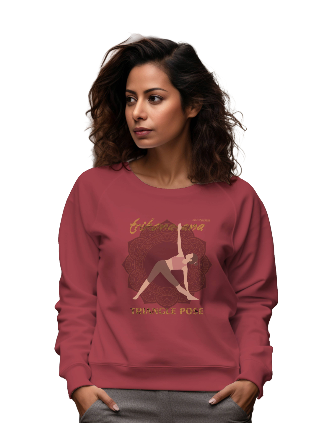 Women's TRIKONASANA  Sweatshirt