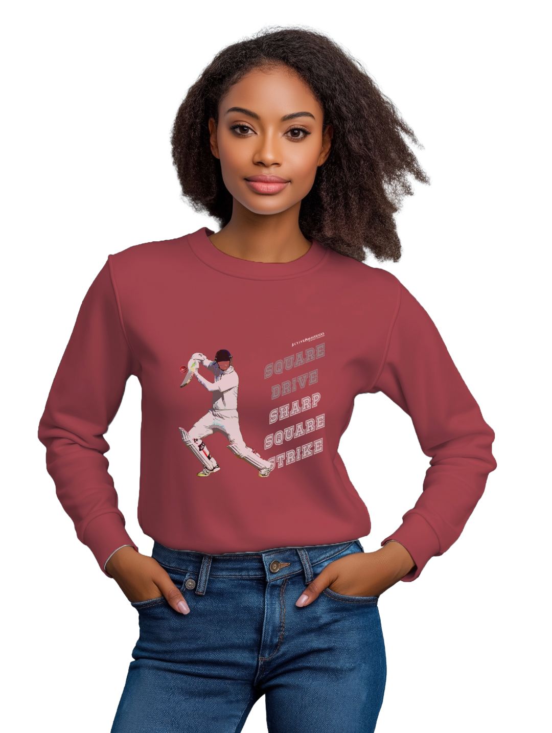 Women's  SQUARE DRIVE Sweatshirt