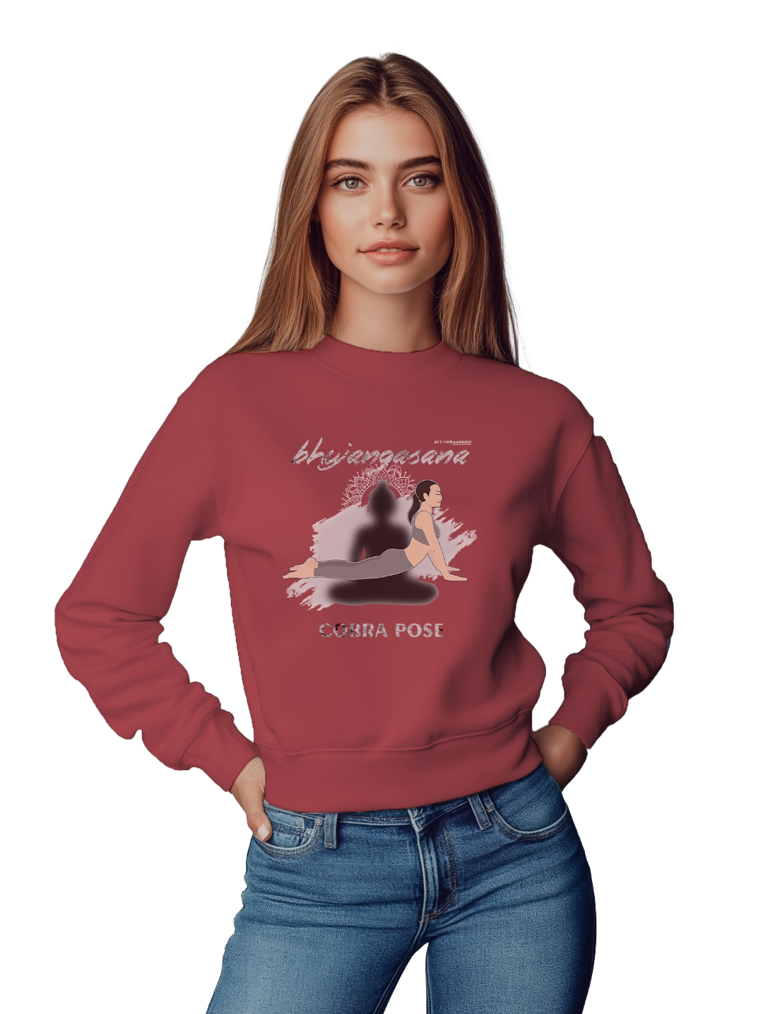 Women's BHUJANGASANA  Sweatshirt