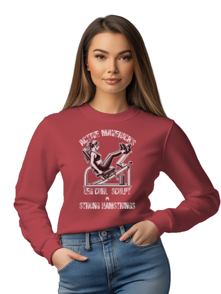 Women's LEG CURL SCULPT Sweatshirt