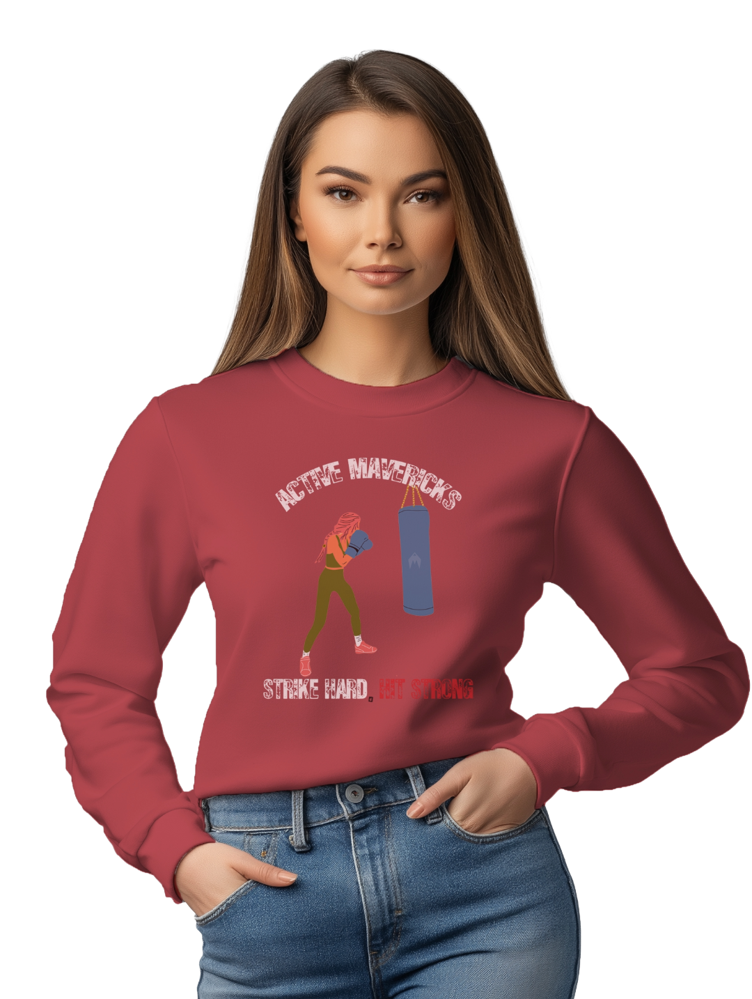 Women's PUNCHING BAG Sweatshirt