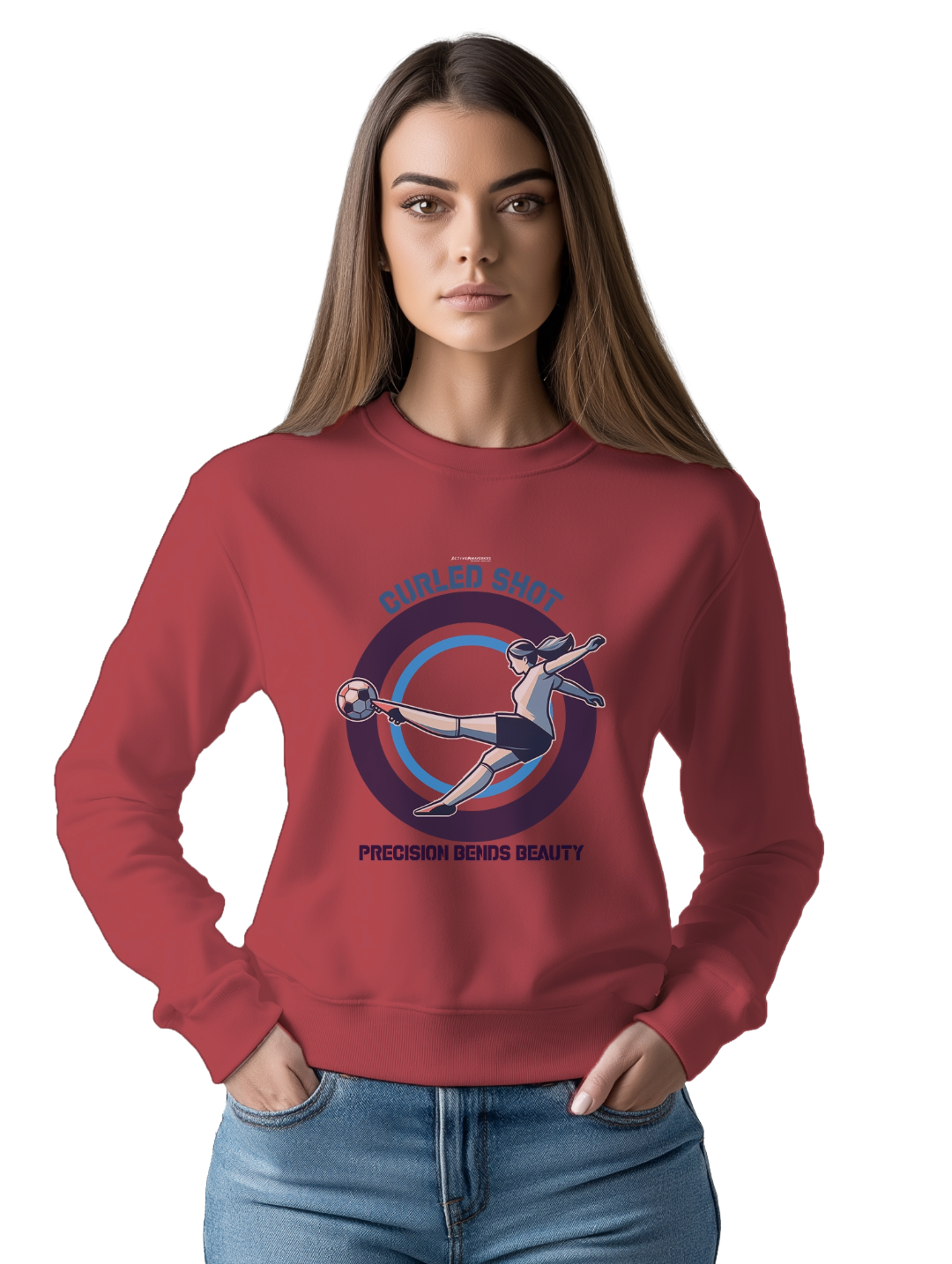 Women's CURLED SHOT Sweatshirt