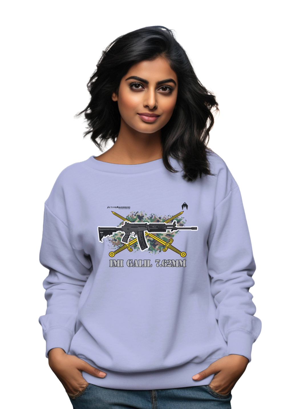 Women's IMI GALIL 7.62MM Sweatshirt