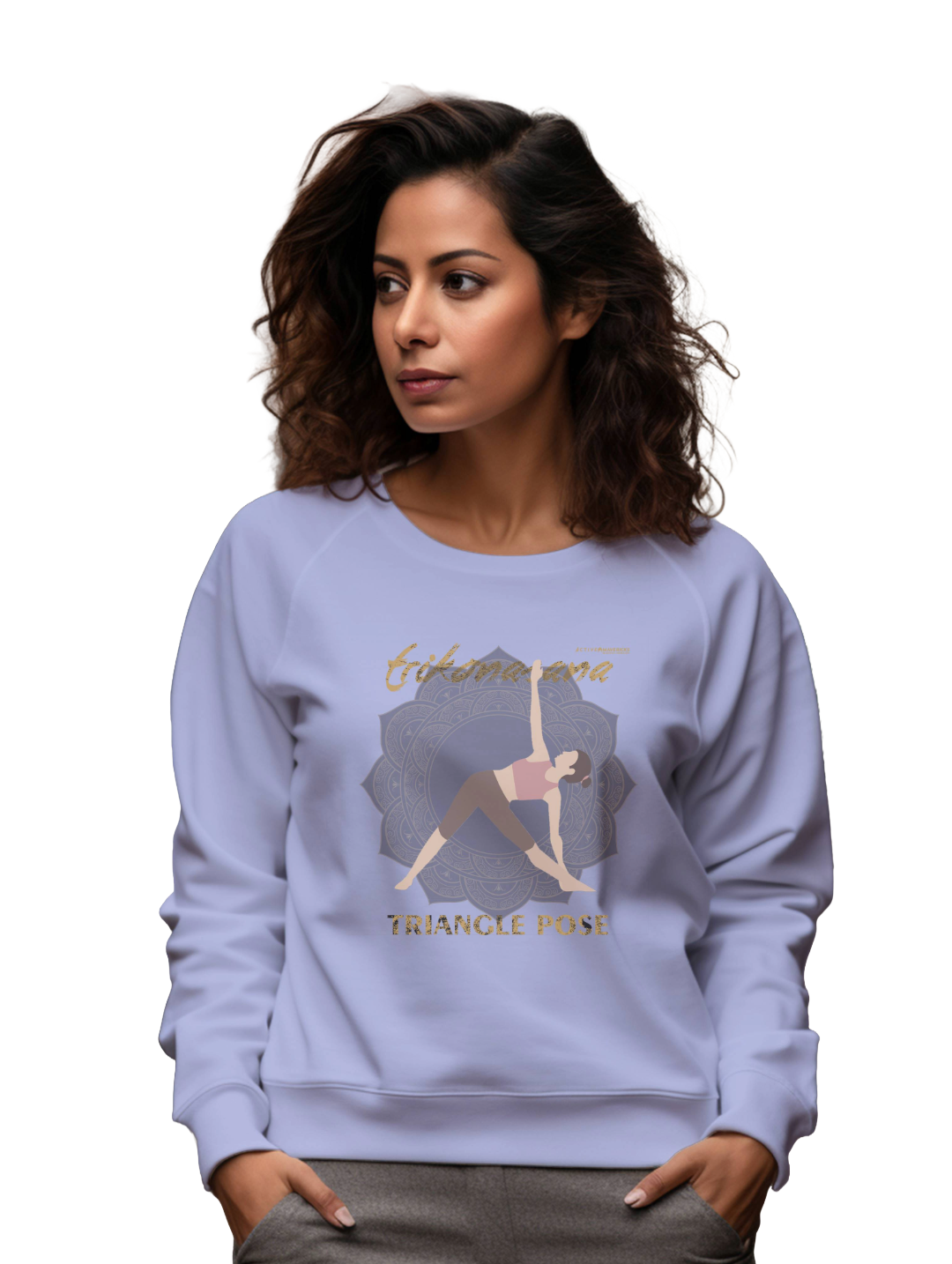 Women's TRIKONASANA  Sweatshirt