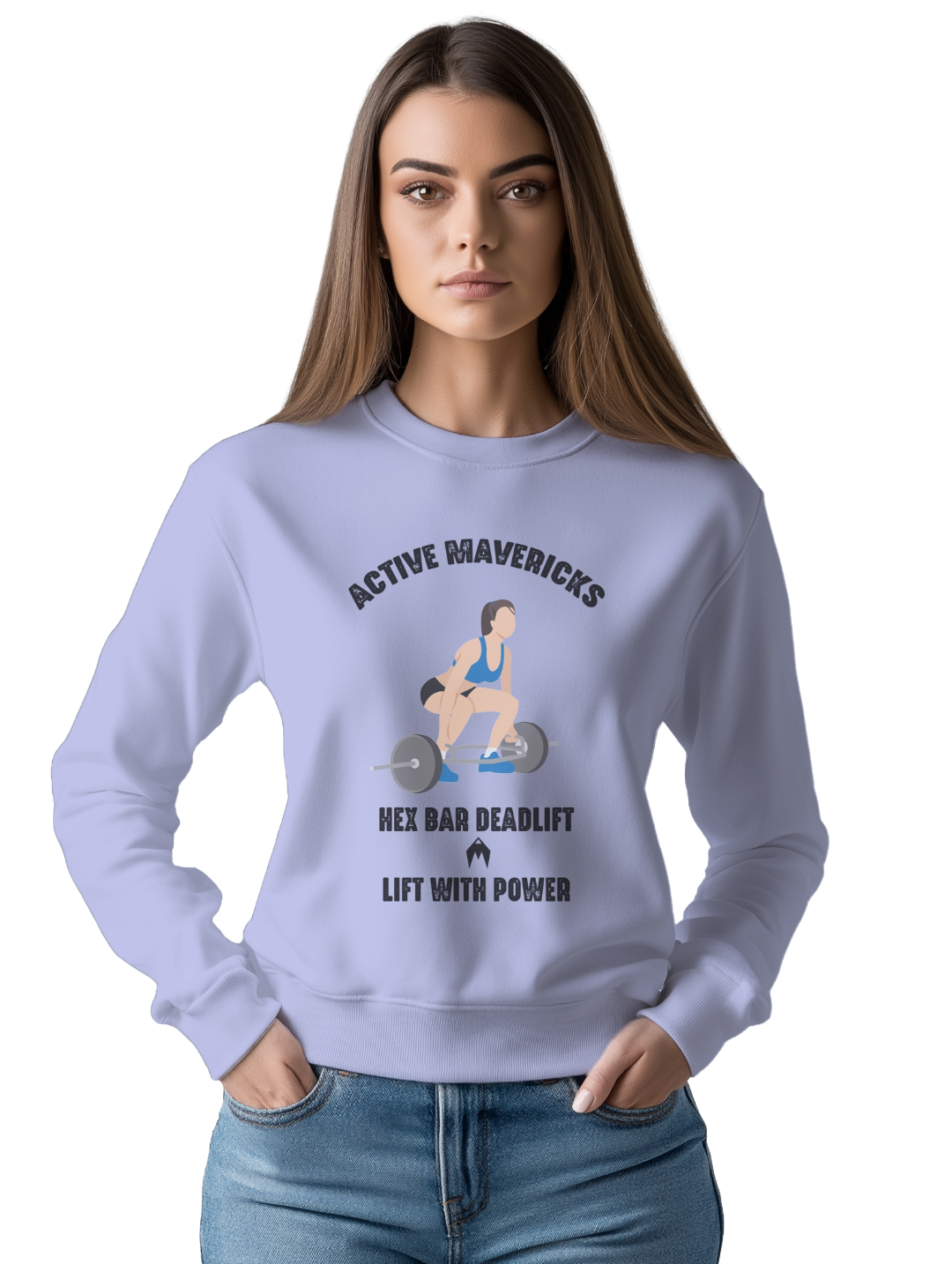 Women's HEX BAR DEADLIFT Sweatshirt