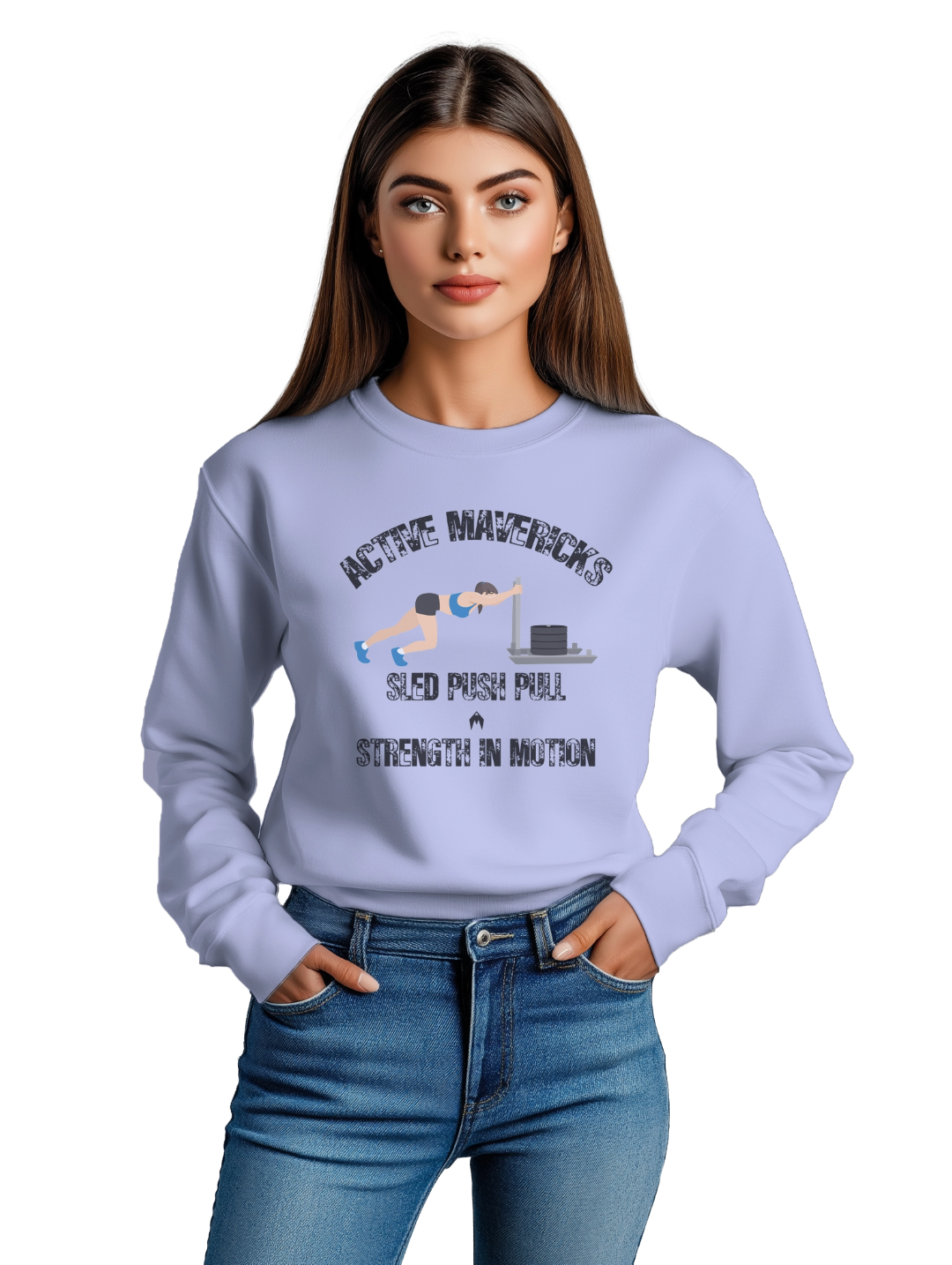 Women's SLED PUSH PULL Sweatshirt