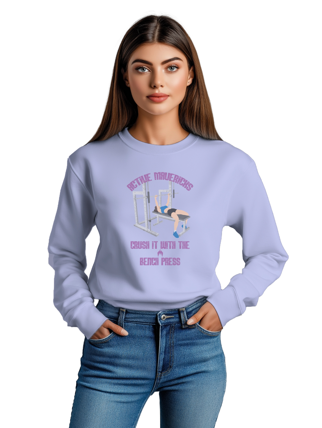 Women's BENCH PRESS Sweatshirt
