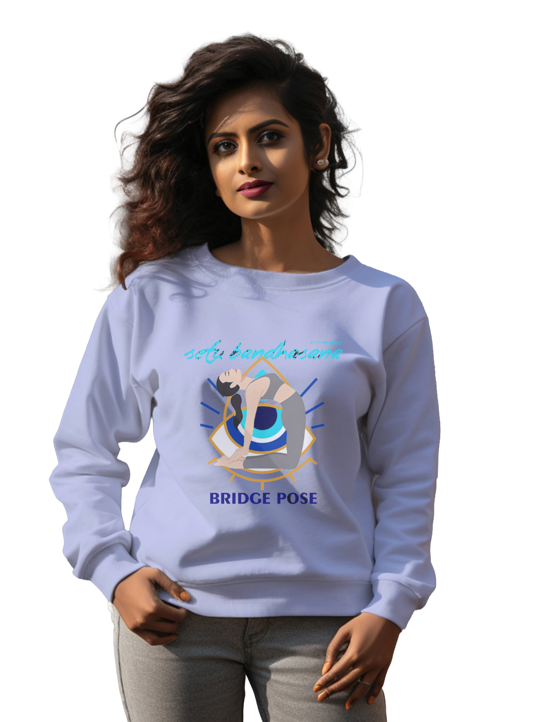 Women's SETU BANDHASANA Sweatshirt