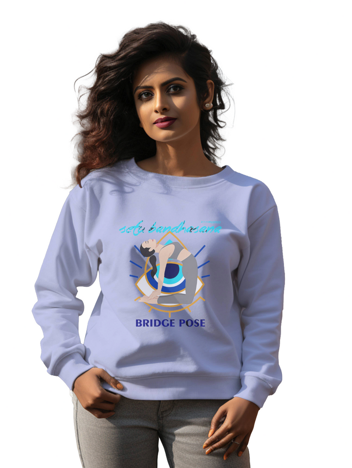 Women's SETU BANDHASANA Sweatshirt