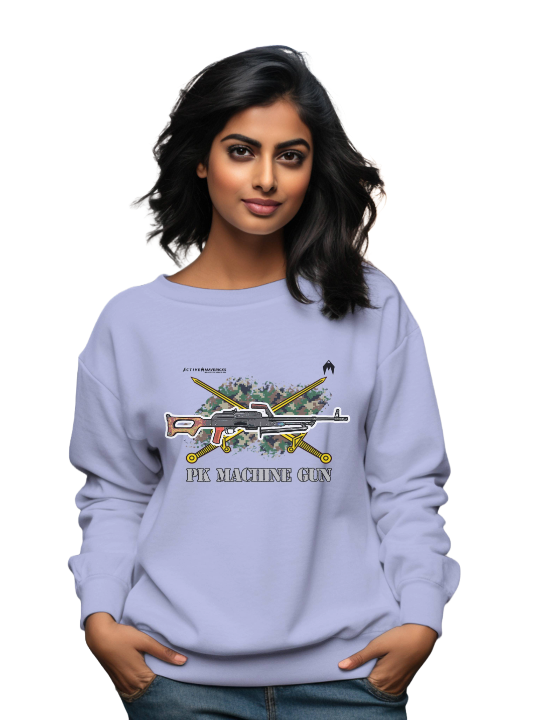 Women's PK MACHINE GUN Sweatshirt