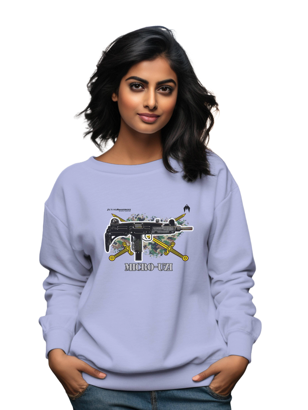 Women's MICRO UZI sweatshirt