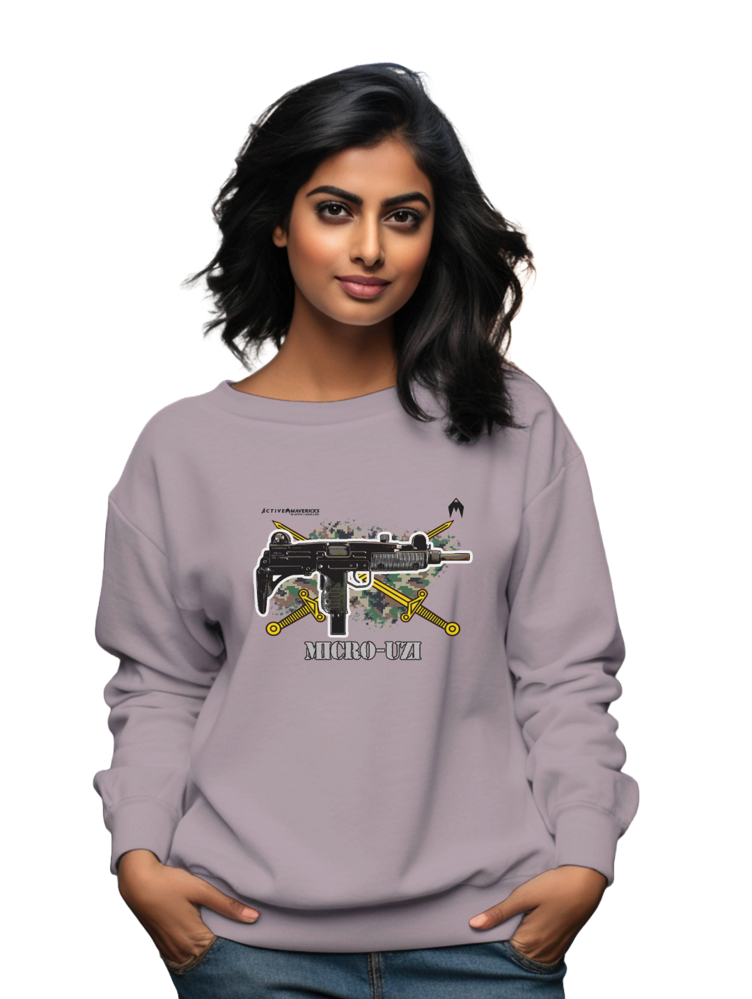 Women's MICRO UZI sweatshirt