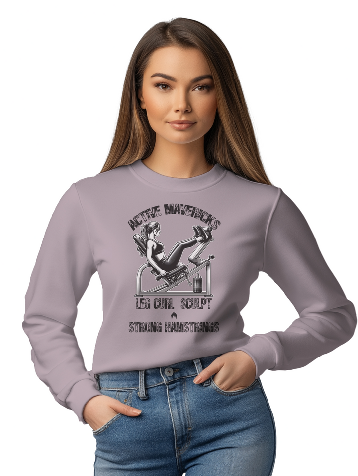Women's LEG CURL SCULPT Sweatshirt