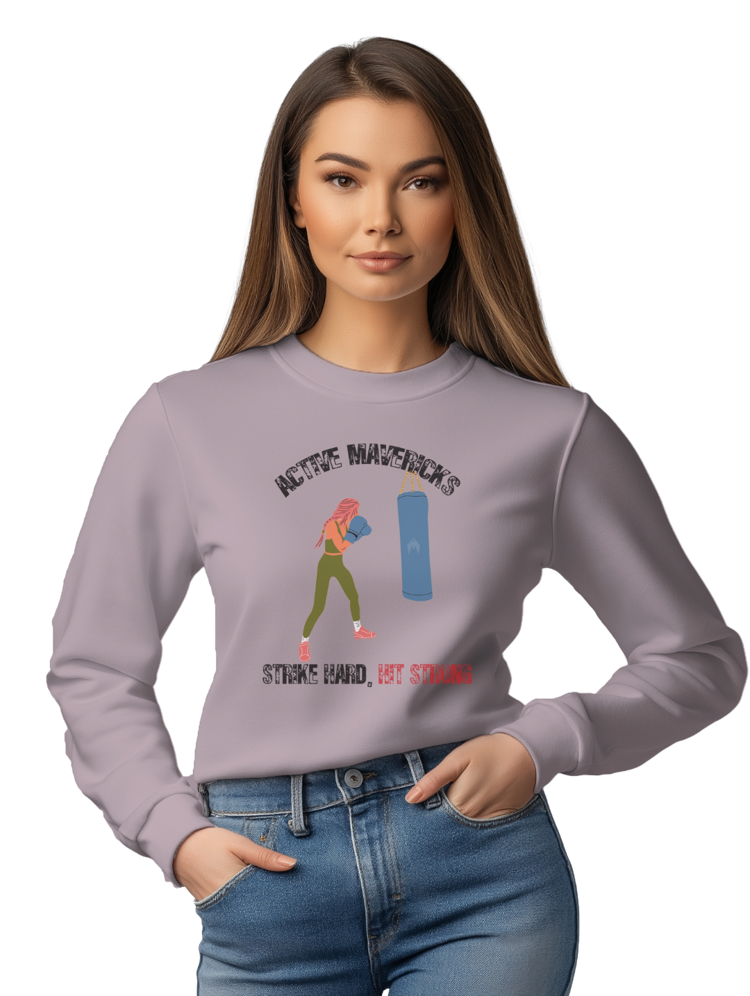 Women's PUNCHING BAG Sweatshirt