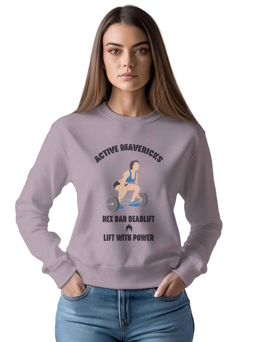 Women's HEX BAR DEADLIFT Sweatshirt