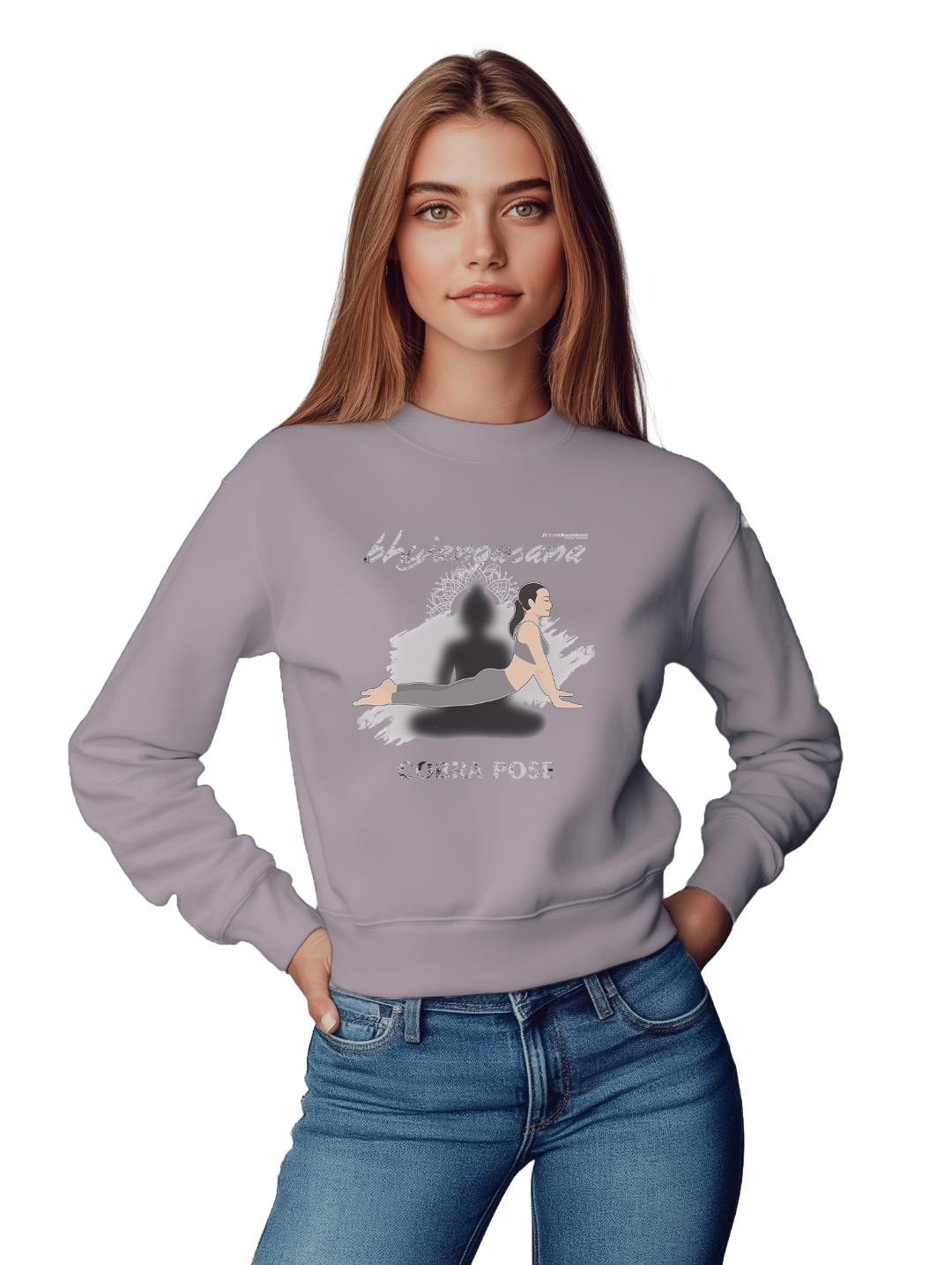 Women's BHUJANGASANA  Sweatshirt