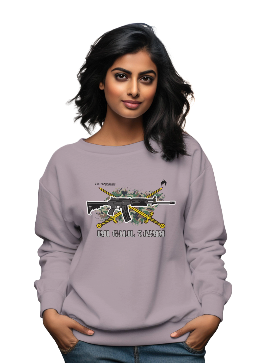 Women's IMI GALIL 7.62MM Sweatshirt