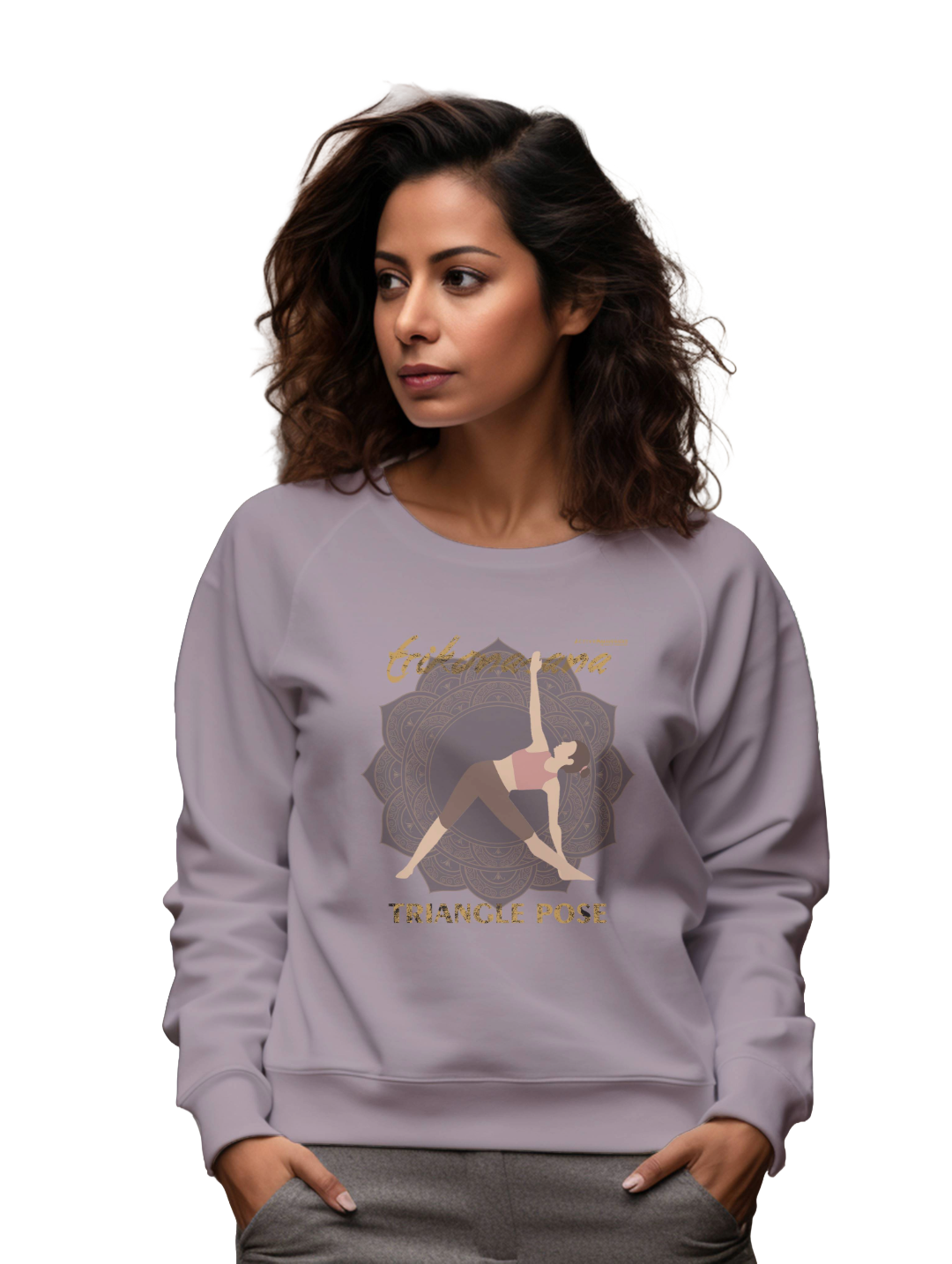 Women's TRIKONASANA  Sweatshirt