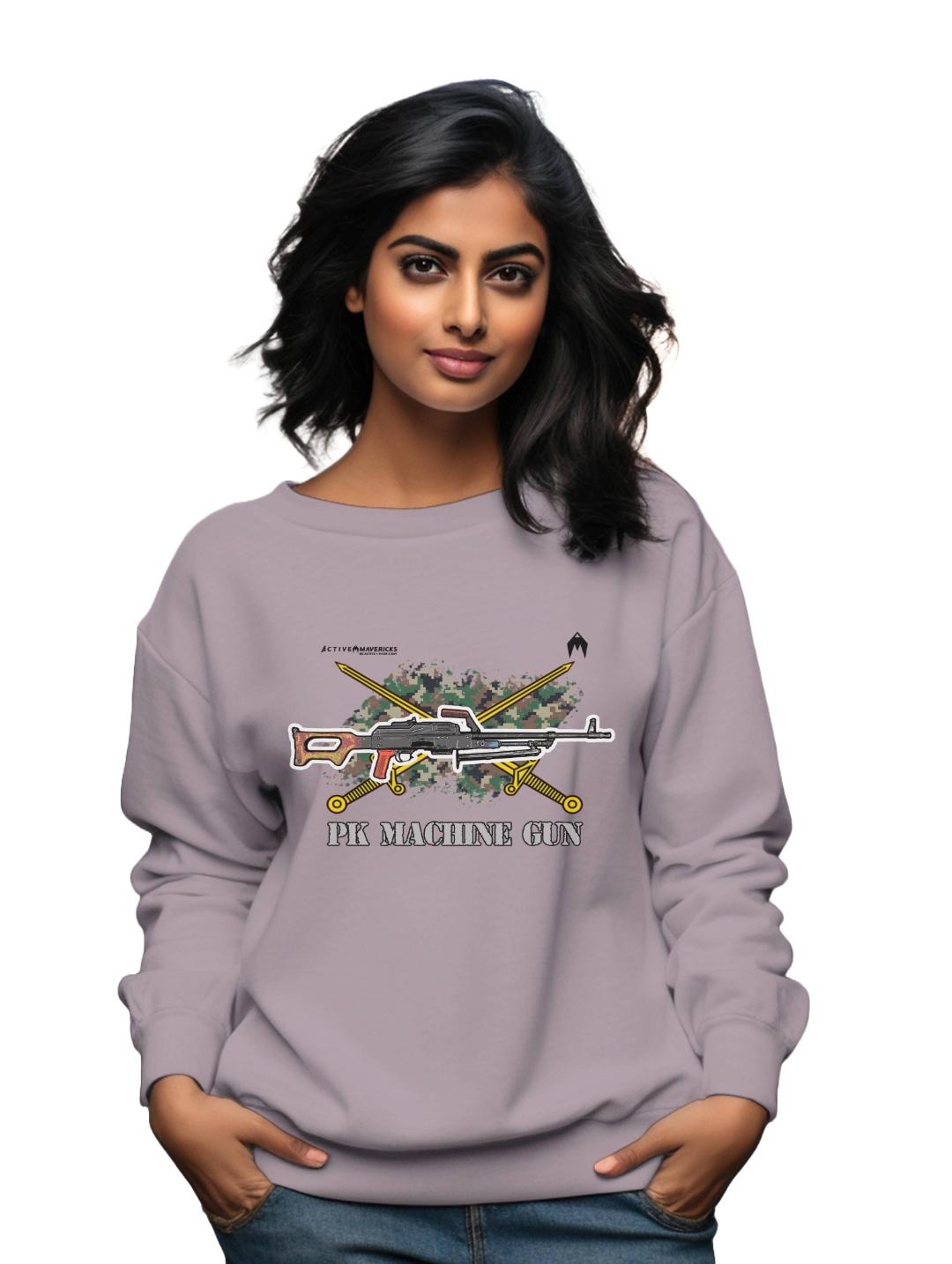 Women's PK MACHINE GUN Sweatshirt