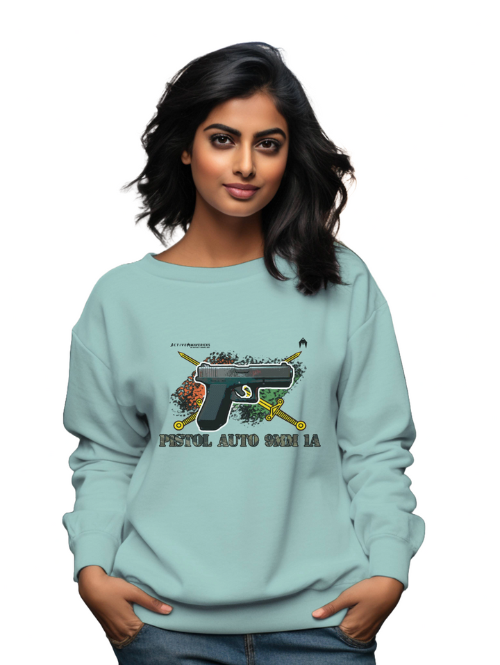 Women's PISTOL AUTO 9MM 1A Sweatshirt