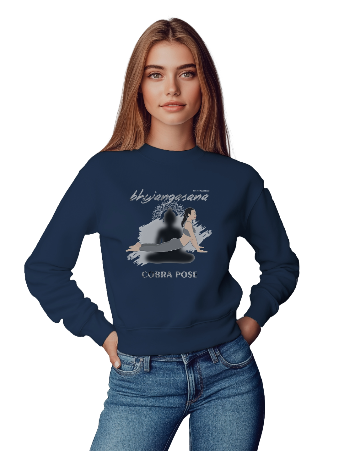 Women's BHUJANGASANA  Sweatshirt