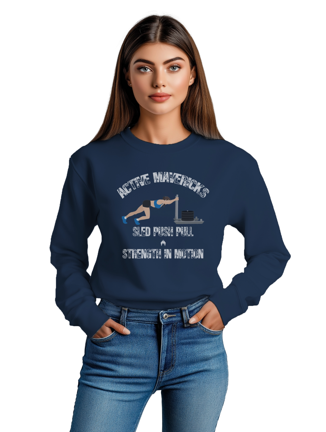 Women's SLED PUSH PULL Sweatshirt