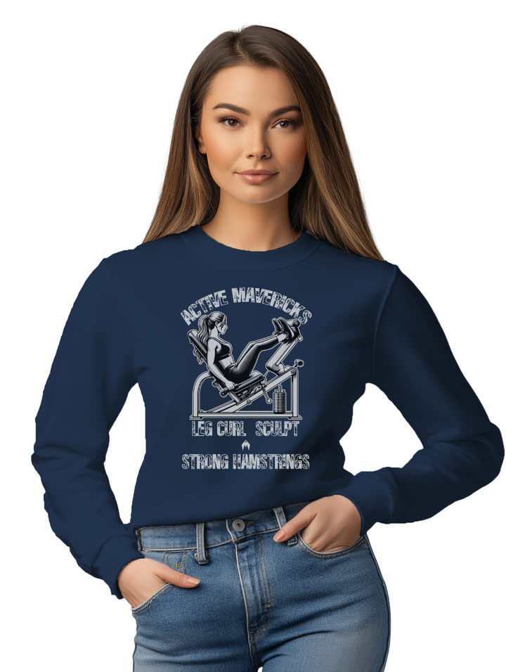 Women's LEG CURL SCULPT Sweatshirt