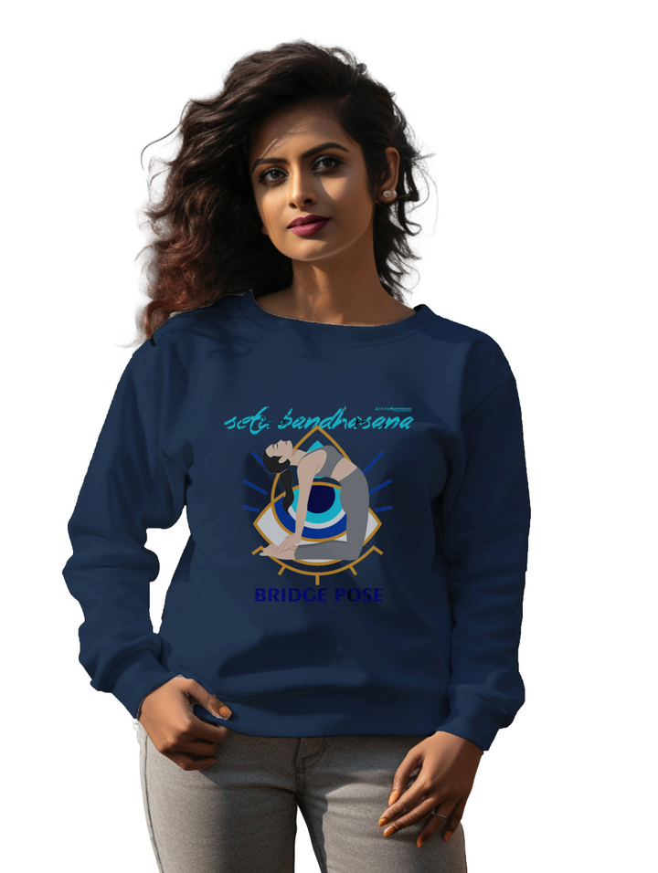 Women's SETU BANDHASANA Sweatshirt