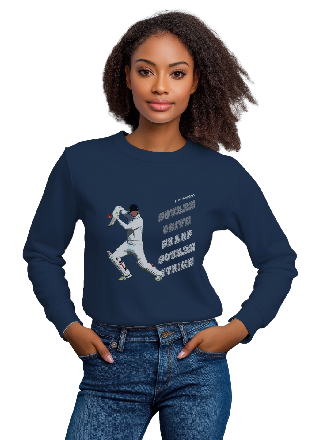 Women's  SQUARE DRIVE Sweatshirt