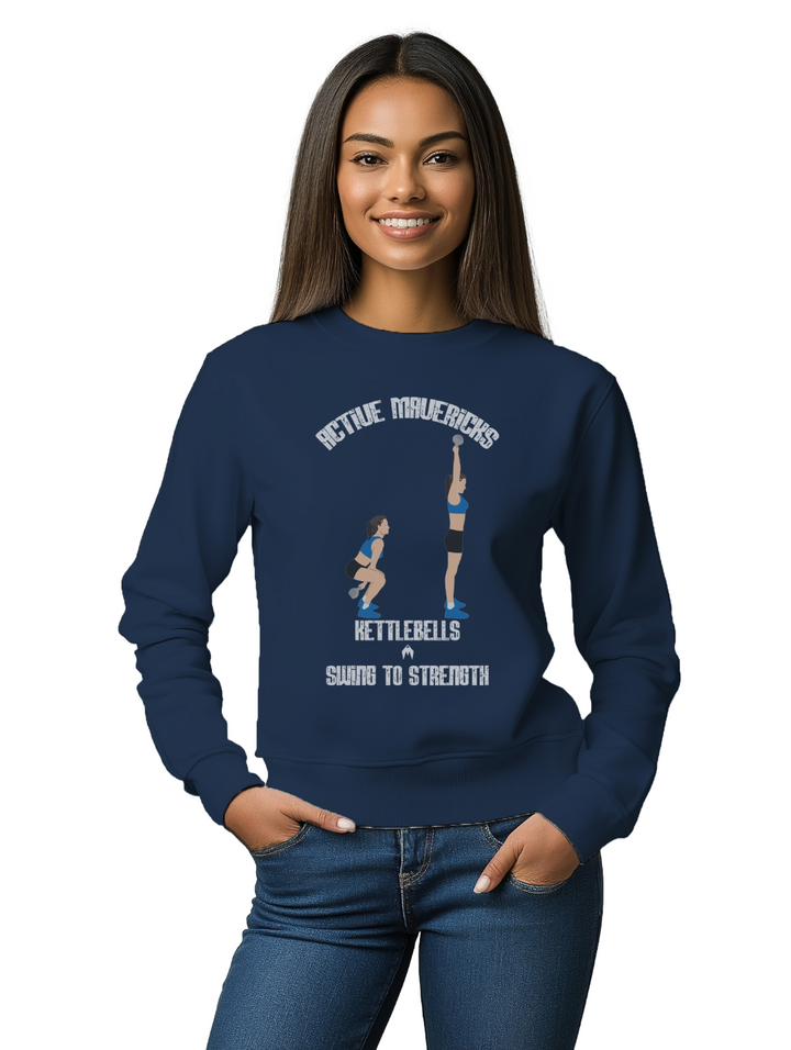 Women's KETTLEBELL SWING baby Sweatshirt