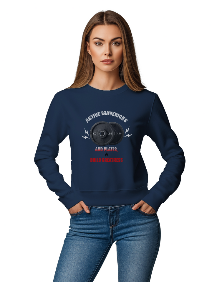 Women's WEIGHT PLATES Sweatshirt