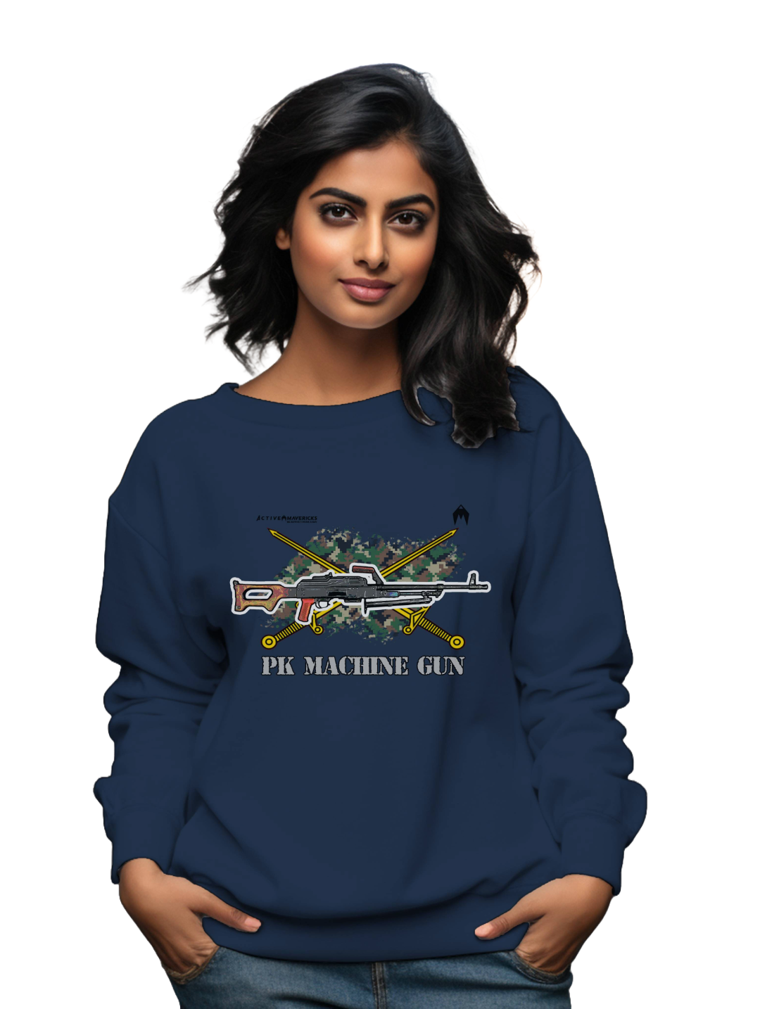 Women's PK MACHINE GUN Sweatshirt