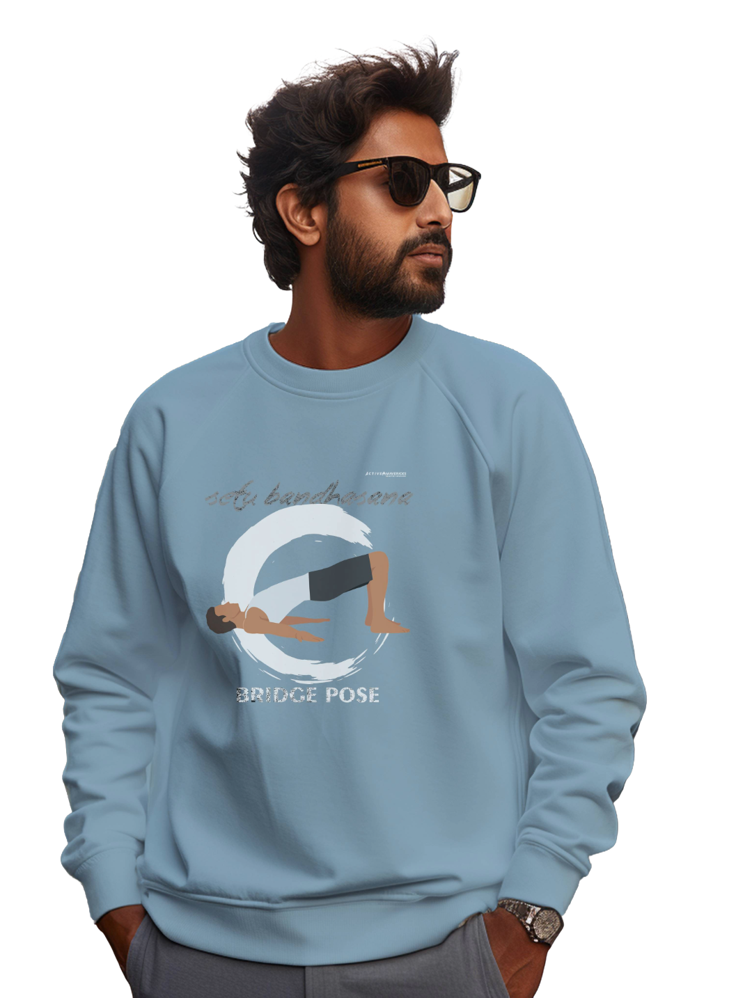 Men's SETU BANDHASANA  Sweatshirt