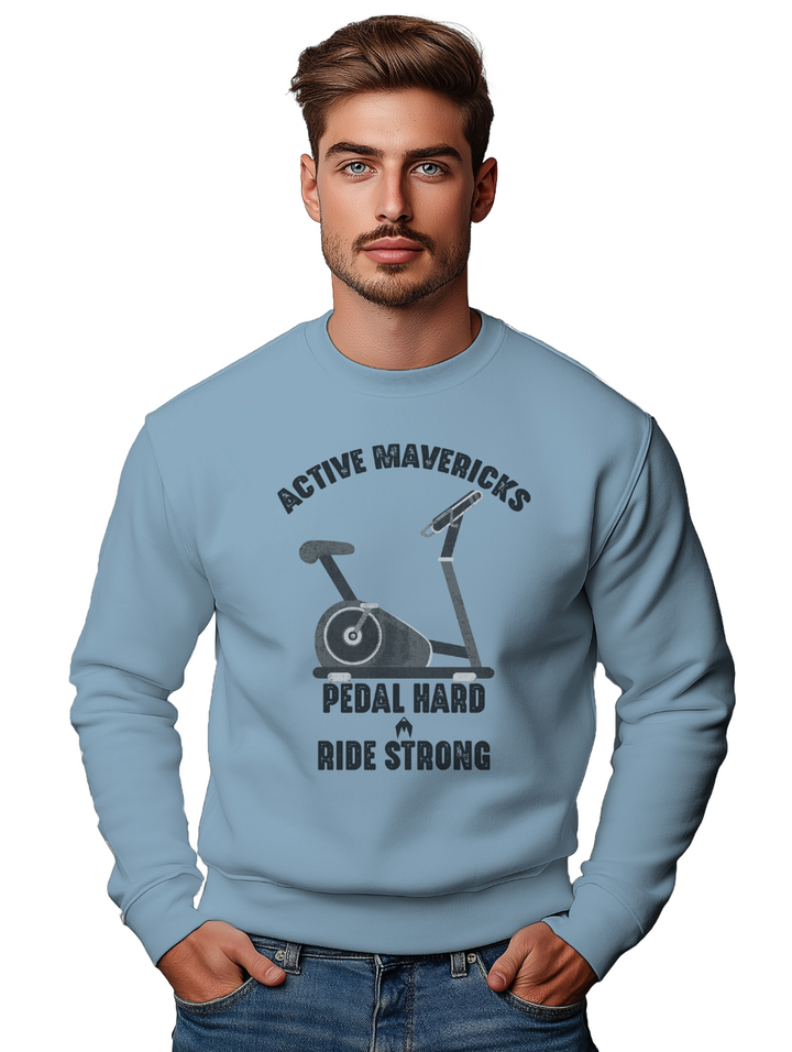 Men's PEDAL HARD, RIDE STRONG Sweatshirt