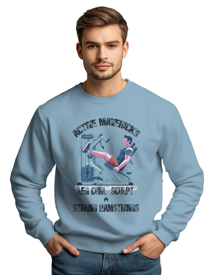 Men's LEG CURL SCULPT Sweatshirt