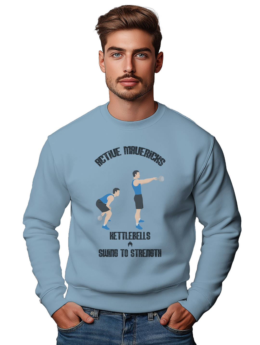 Men's KETTLEBELL SWING Sweatshirt