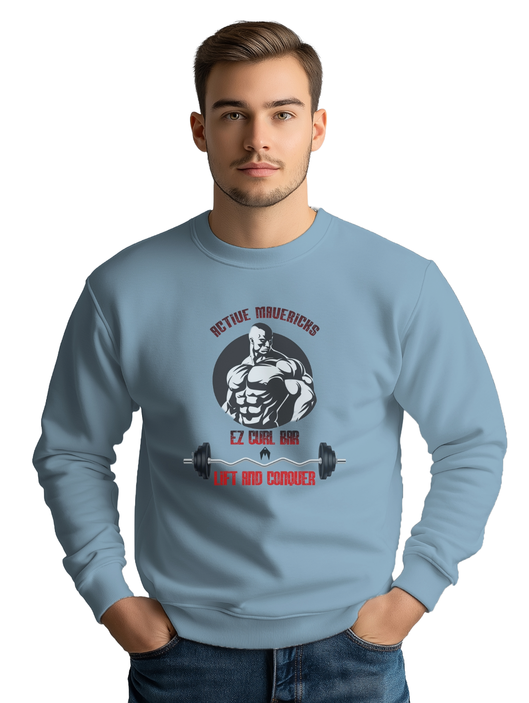 Men's CURL BAR Sweatshirt